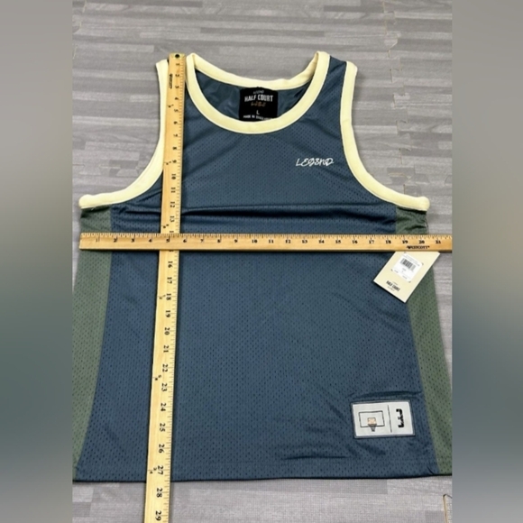 Half Court Basketball Jersey L Carbon/Black - Picture 15 of 15